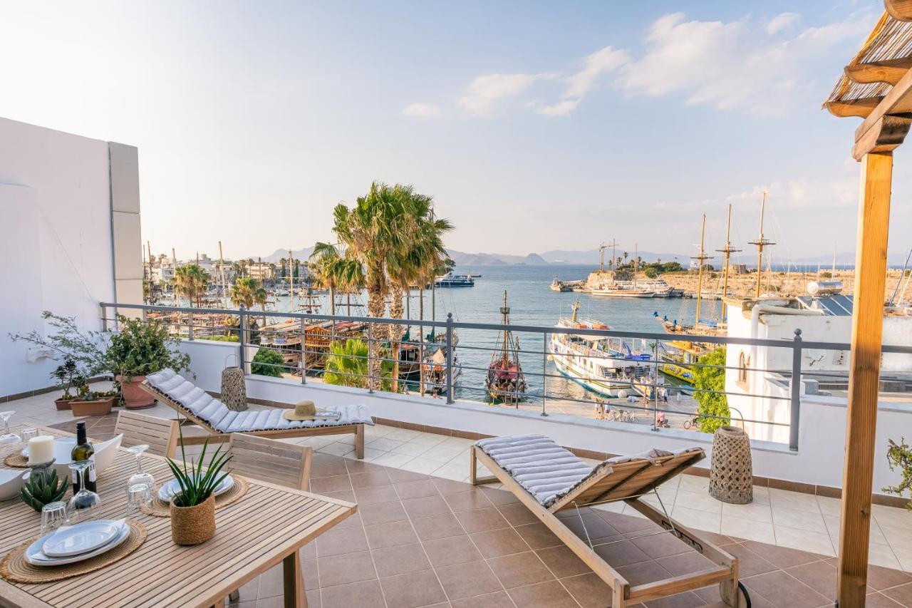 Attico Blu - Sea View Penthouse Apartment Kos Exterior photo