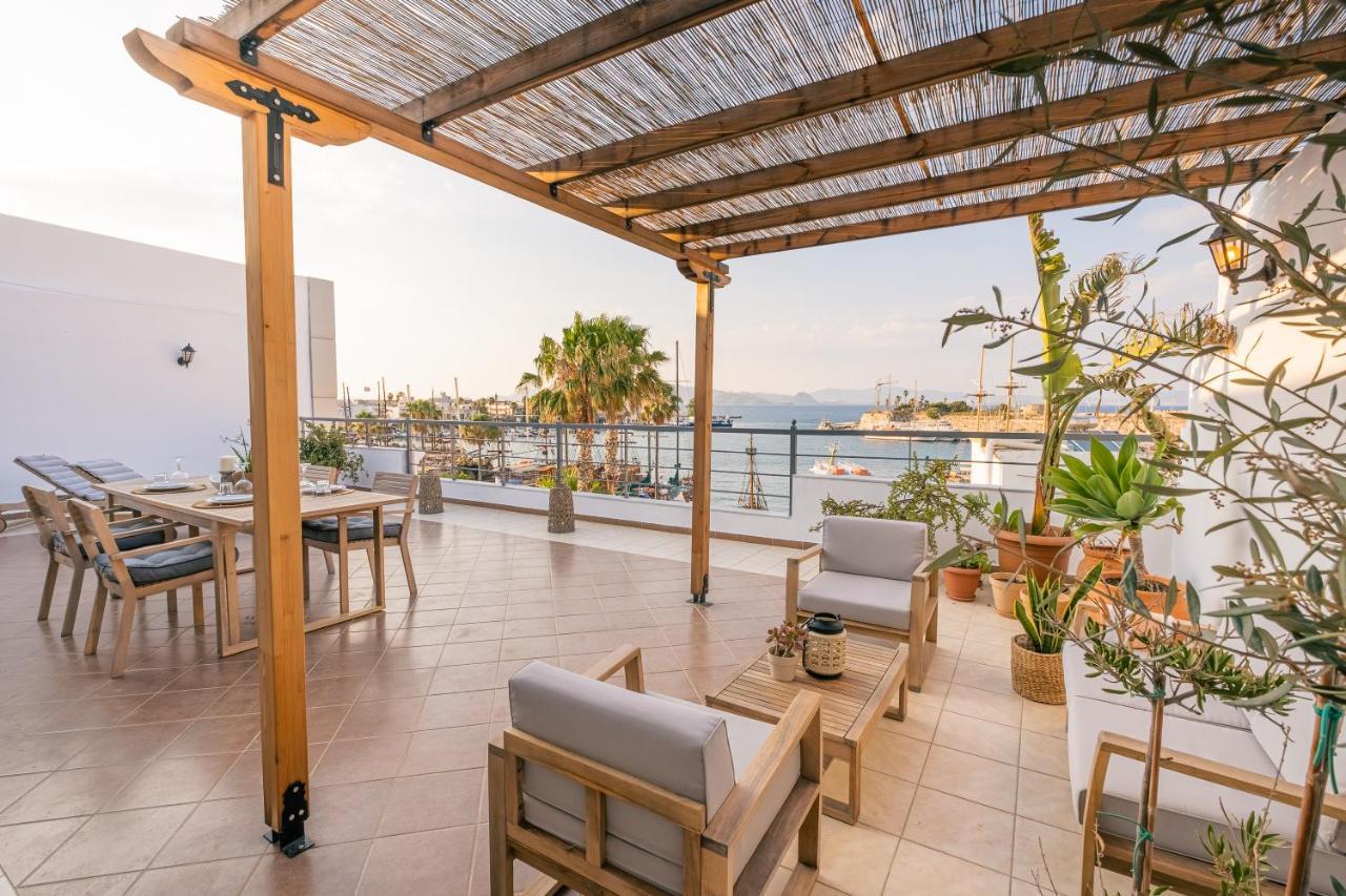 Attico Blu - Sea View Penthouse Apartment Kos Exterior photo