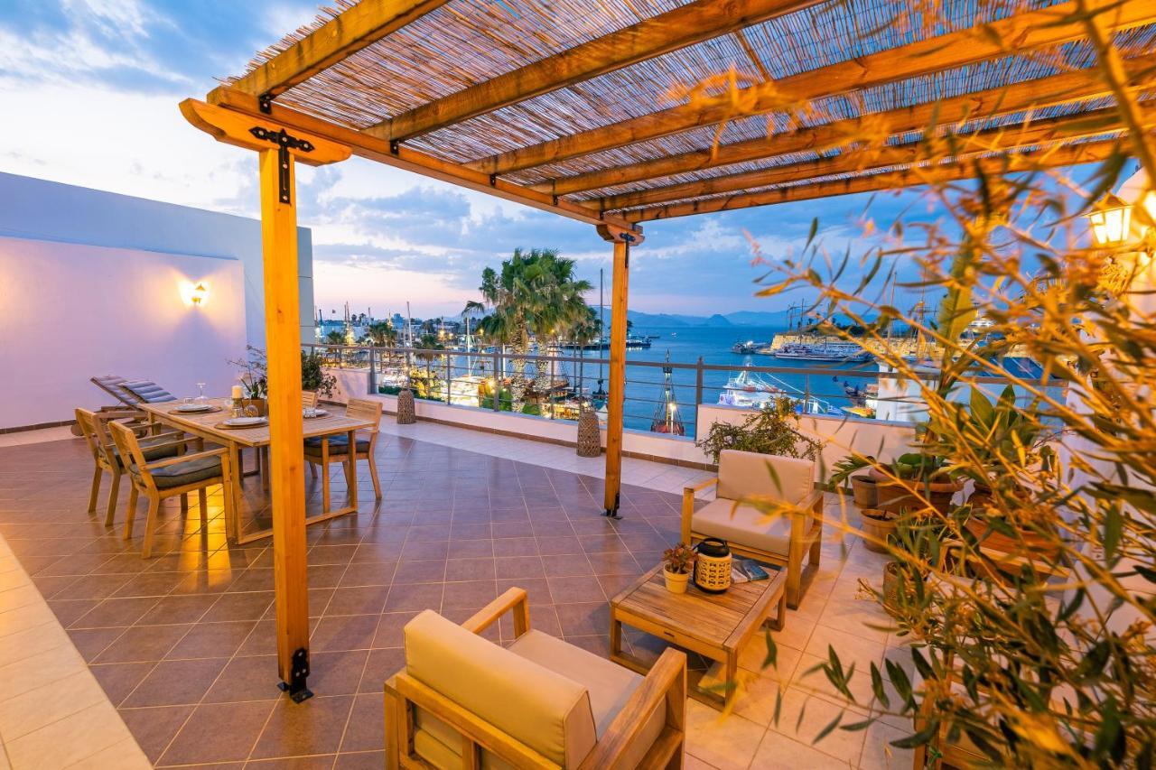 Attico Blu - Sea View Penthouse Apartment Kos Exterior photo