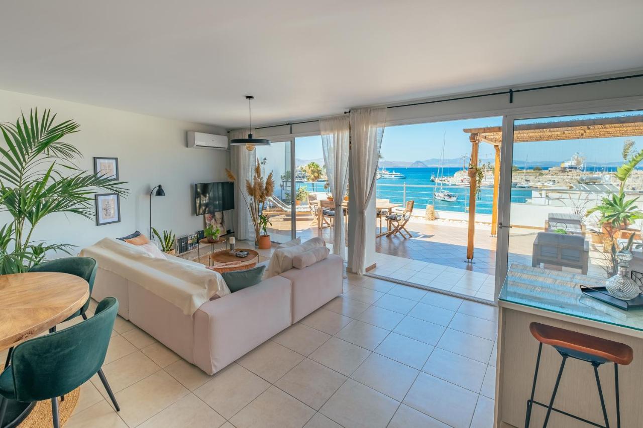 Attico Blu - Sea View Penthouse Apartment Kos Exterior photo