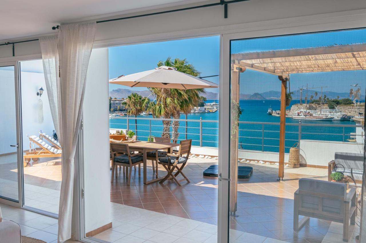 Attico Blu - Sea View Penthouse Apartment Kos Exterior photo